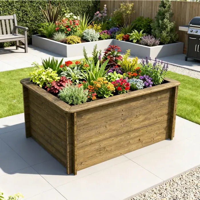 Raised Garden Bed – 2m x 1.5m – 1099mm Height