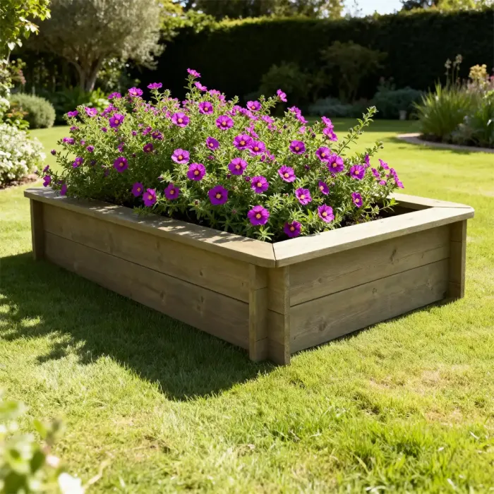 Raised Garden Bed – 2m x 1m – 295mm Height