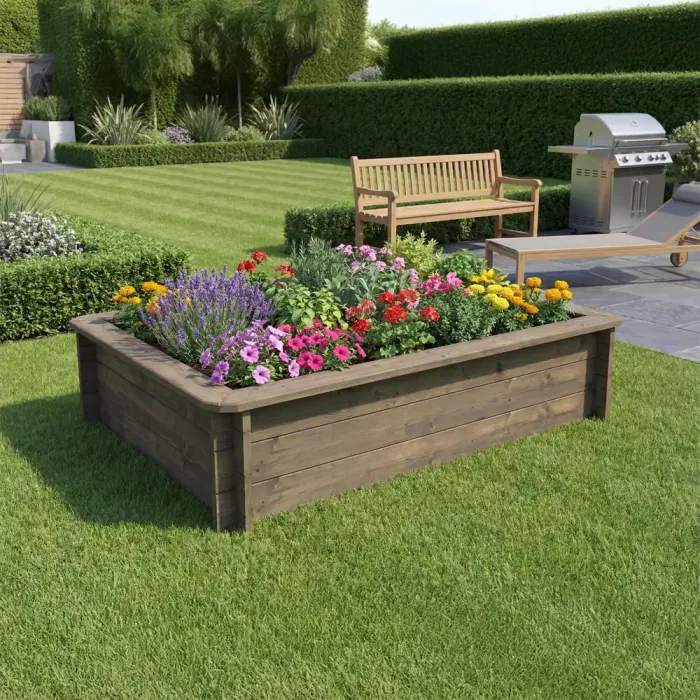 Raised Garden Bed – 2m x 1.5m – 429mm Height