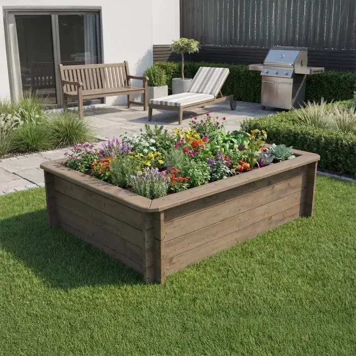 Raised Garden Bed – 2m x 1.5m – 563mm Height