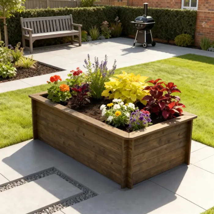 Raised Garden Bed – 2m x 1.5m – 697mm Height