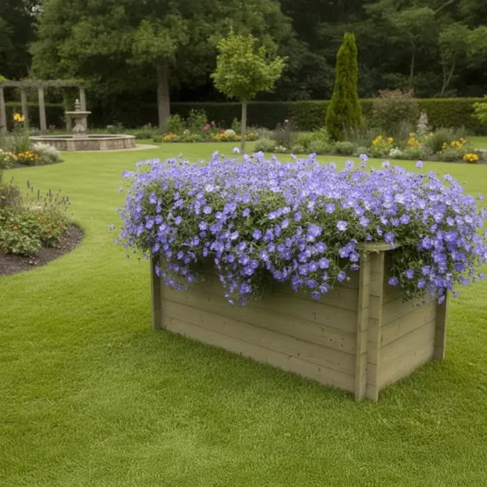 Raised Garden Bed – 2m x 1m – 965mm Height