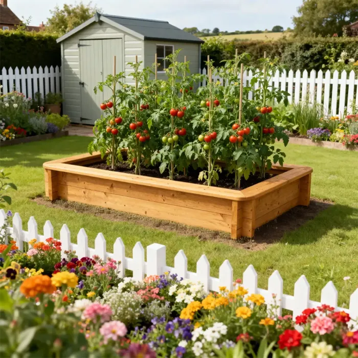 Raised Garden Bed – 2m x 1m – 295mm Height