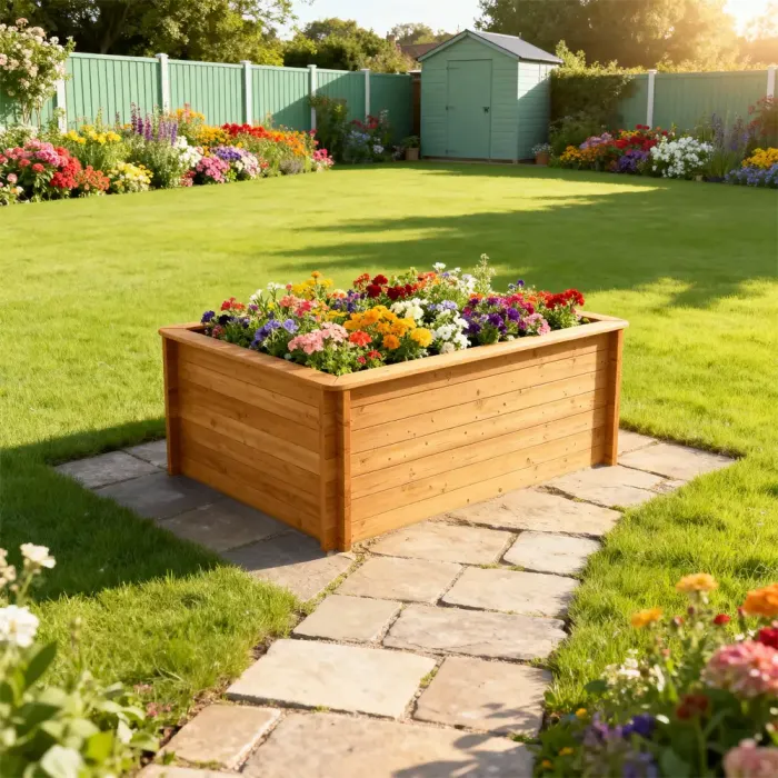 Raised Garden Bed – 2m x 1m – 965mm Height