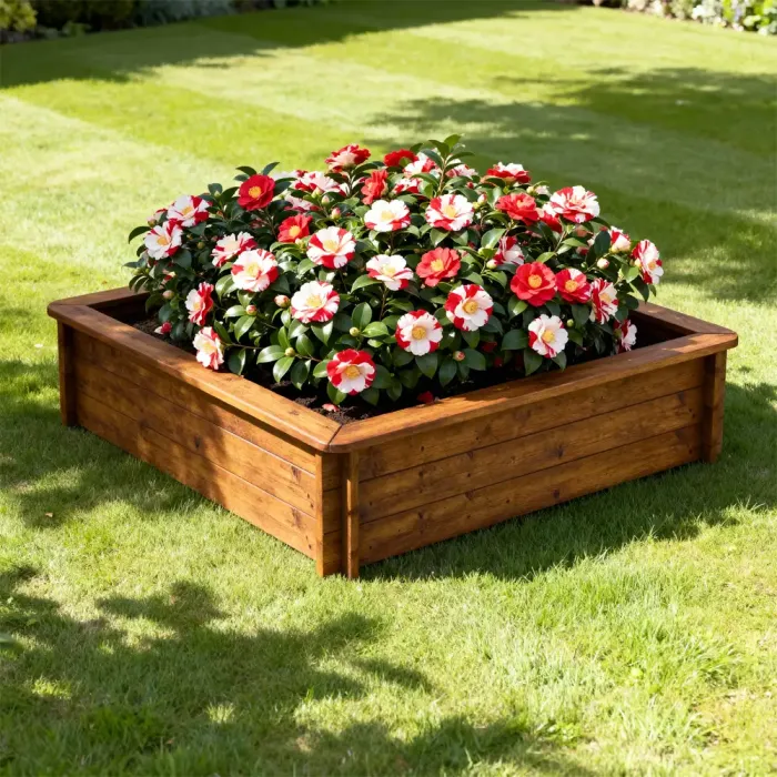 Raised Garden Bed – 2m x 2m – 429mm Height
