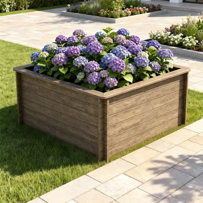 Raised Garden Bed – 2m x 2m – 831mm Height