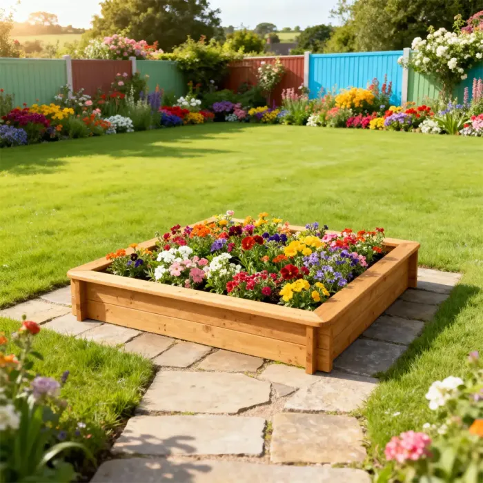 Raised Garden Bed – 2m x 2m – 295mm Height