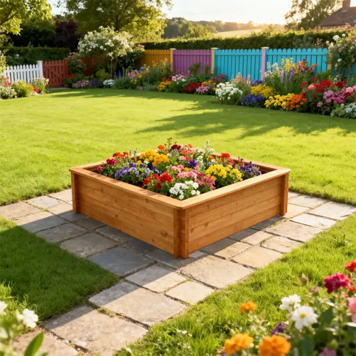 Raised Garden Bed – 2m x 2m – 563mm Height