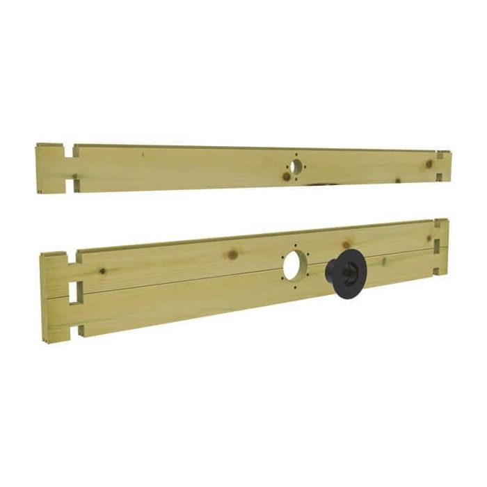 44mm Filtration Pack for 6ft Pond with 1 x 4in hole and 1 x 1.5in hole including fittings