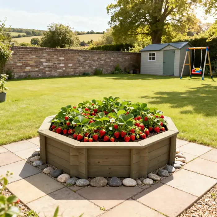 Raised Garden Bed – 6ft Octagonal – 429mm Height
