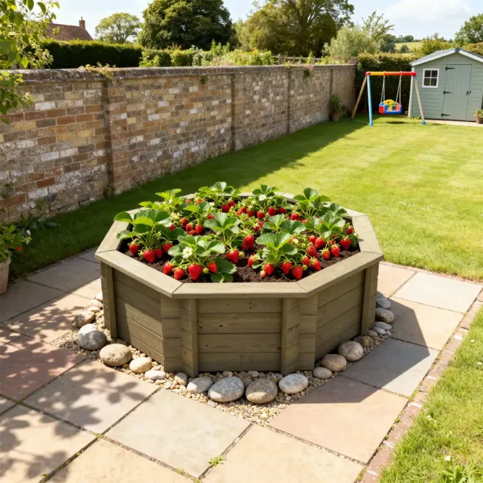 Raised Garden Bed – 6ft Octagonal – 563mm Height