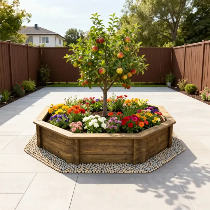 Raised Garden Bed – 8ft Octagonal – 429mm Height