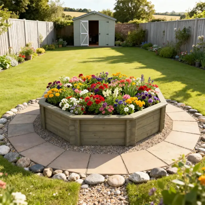 Raised Garden Bed – 8ft Octagonal – 563mm Height