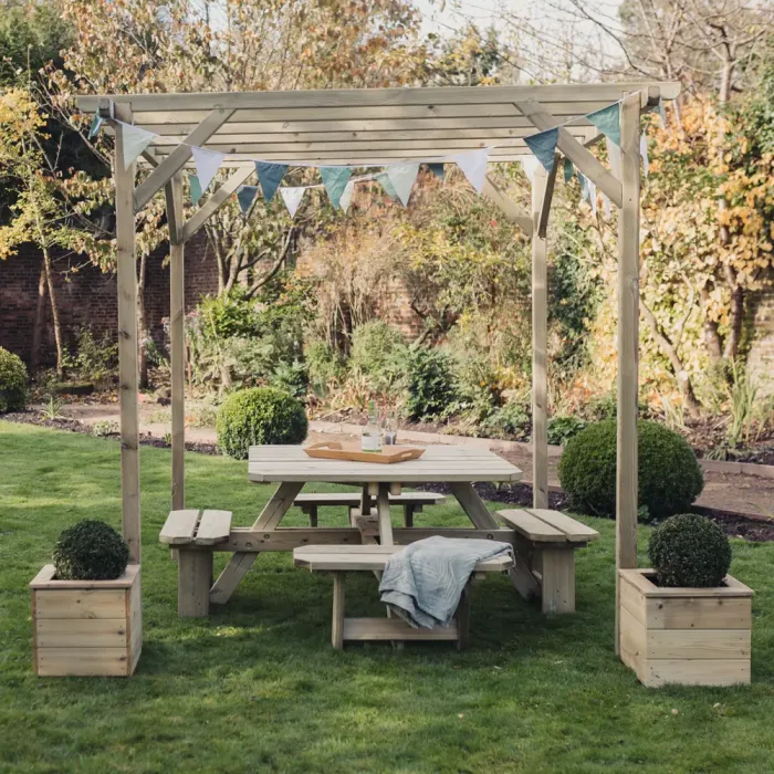 Contemporary Pergola 2.4m x 2.4m