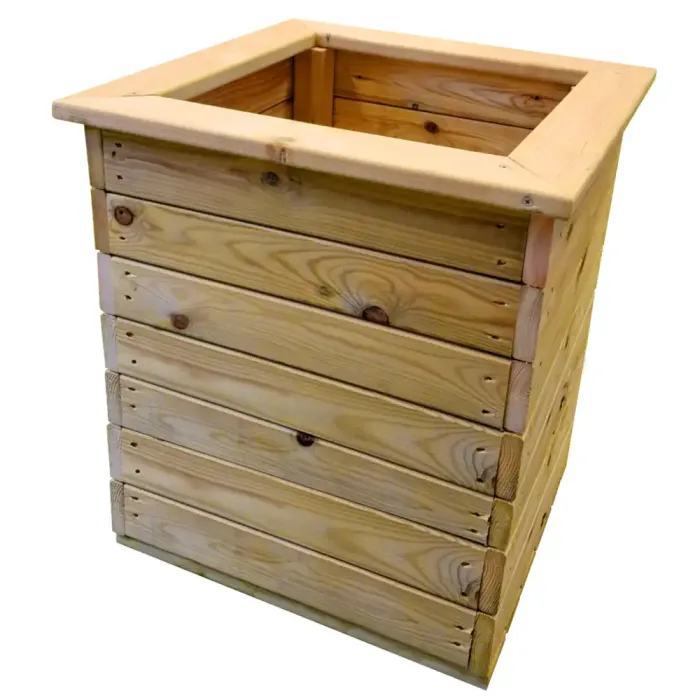 Deluxe Square Planter - H53 x W50 x D50