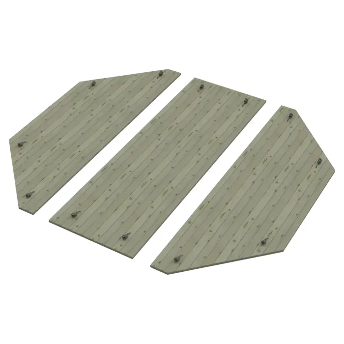 Heavy Duty Wooden Lid for 10ft Octagonal Sand Pit