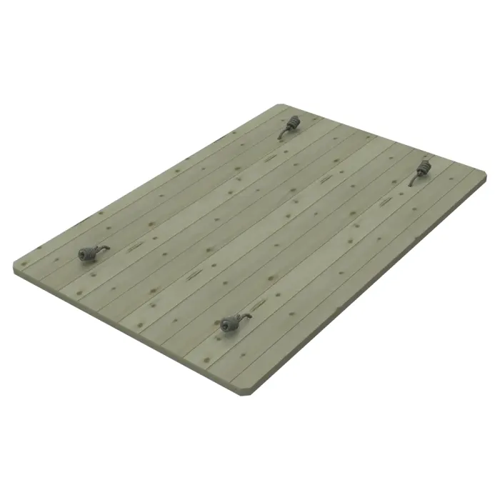 Heavy Duty Wooden Lid for 1.5m x 1m Sand Pit