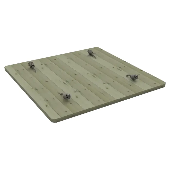 Heavy Duty Wooden Lid for 1m x 1m Sand Pit