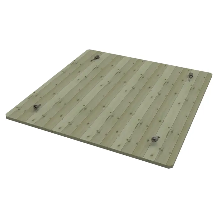 Heavy Duty Wooden Lid for 1.5m x 1.5m Sand Pit