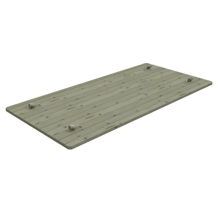 Heavy Duty Wooden Lid for 2m x 1m Sand Pit