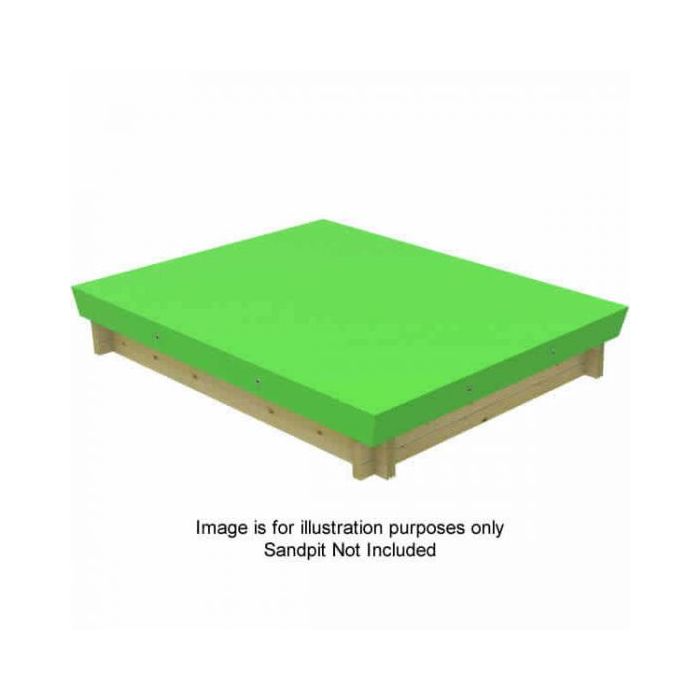 Tarpaulin 2m x 1m Rectangular Sand Pit Cover