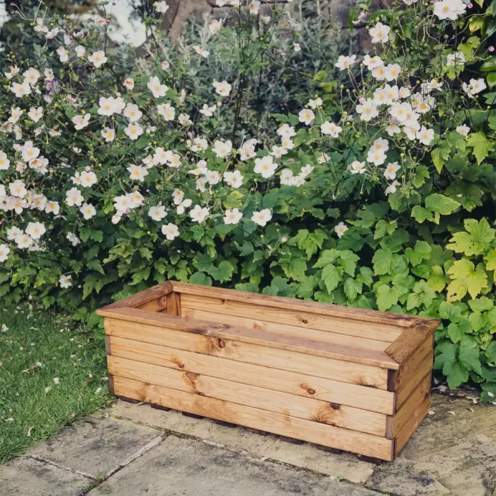 Valley Large Trough Planter - H32 x W100 x D39
