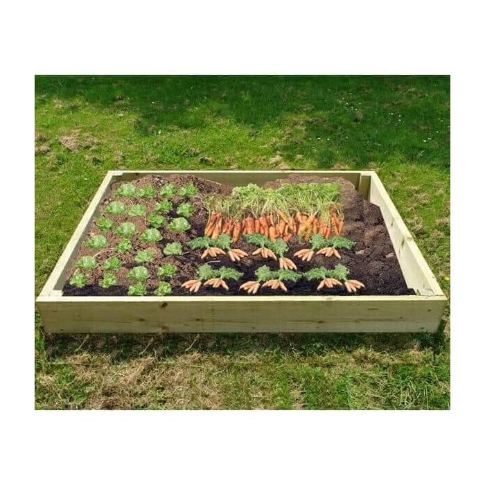 Wooden Raised Veg Beds