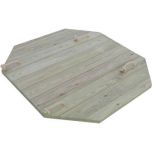 Heavy Duty Wooden Lid for 4ft Octagonal Sand Pit