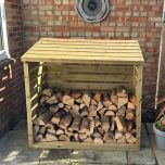 Wooden Log Store