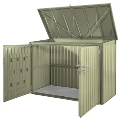 Green Bromley Horizontal Storage Shed