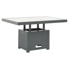 Tutbury Rectangular Dual Height Table