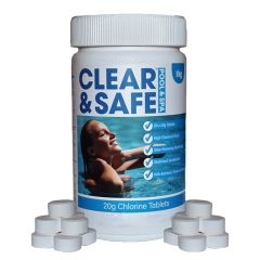 Clear and Safe Chlorine Tablets