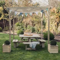 Heavy Duty Pergola 2.4m x 2.4m