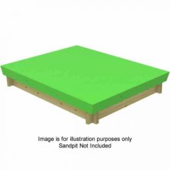 Tarpaulin 2m x 1.5m Rectangular Sand Pit Cover
