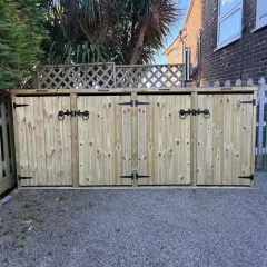 Quadruple Wheelie Bin Store