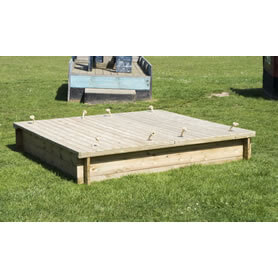 Thumbnail Image of Sandpit with Wooden Lid