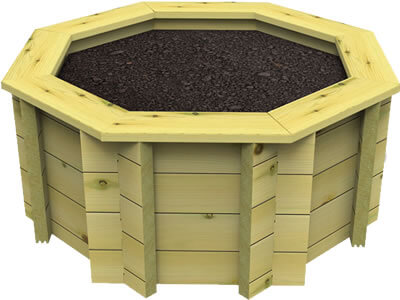 Image of Octagonal Raised Beds